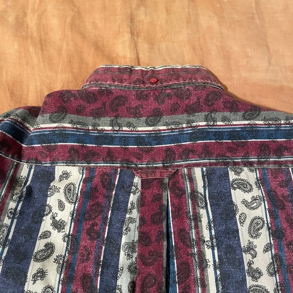 Vintage Bandana Print Button Up - Picture 3 of 6